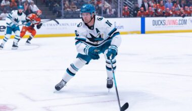 Sharks Practice Notebook: Captain Announced on Wednesday? Why Dellandrea at 3C? (+)