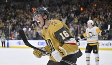 Golden Knights Dorofeyev Named NHL’s First Star of the Week