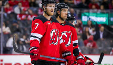 Dougie Hamilton Brenden Dillon New Jersey Devils