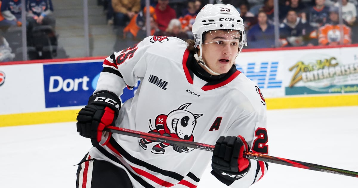 Ryan Roobroeck has faith in Niagara IceDogs as he goes through draft season