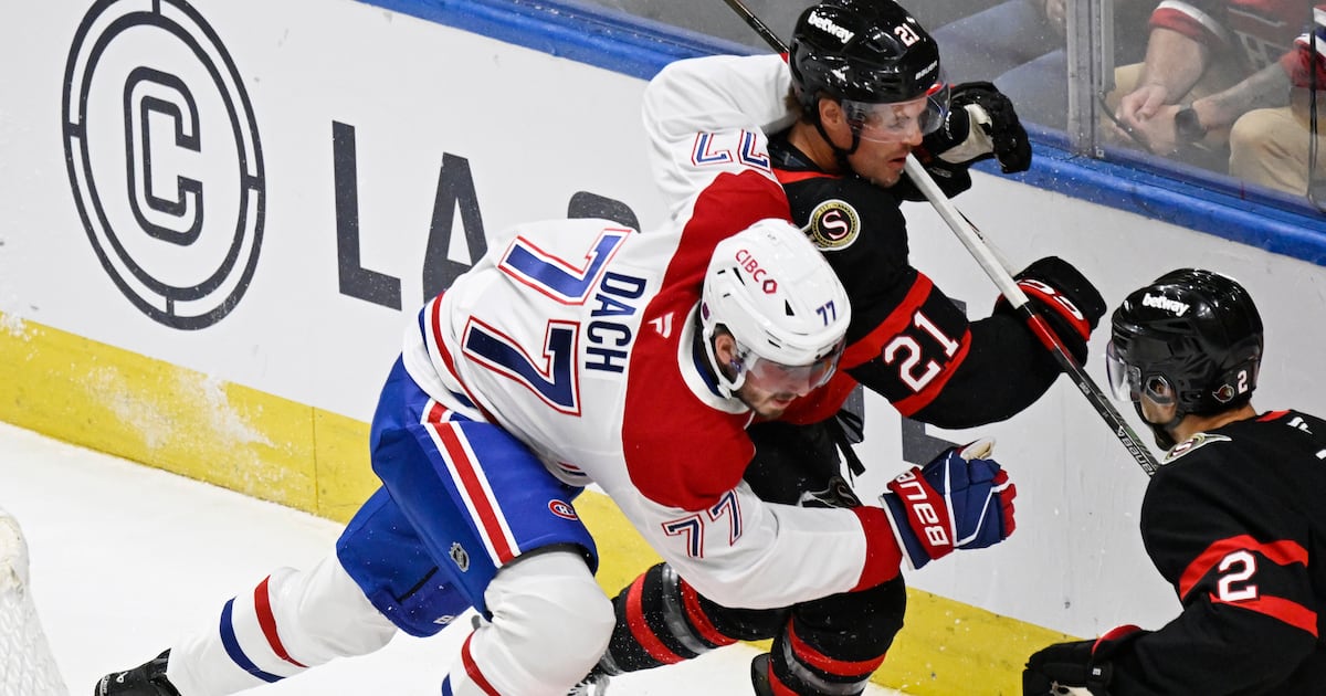 Ottawa Senators Nick Cousins, Hayden Hodgson fined for infractions in preseason game vs. Montreal Canadiens