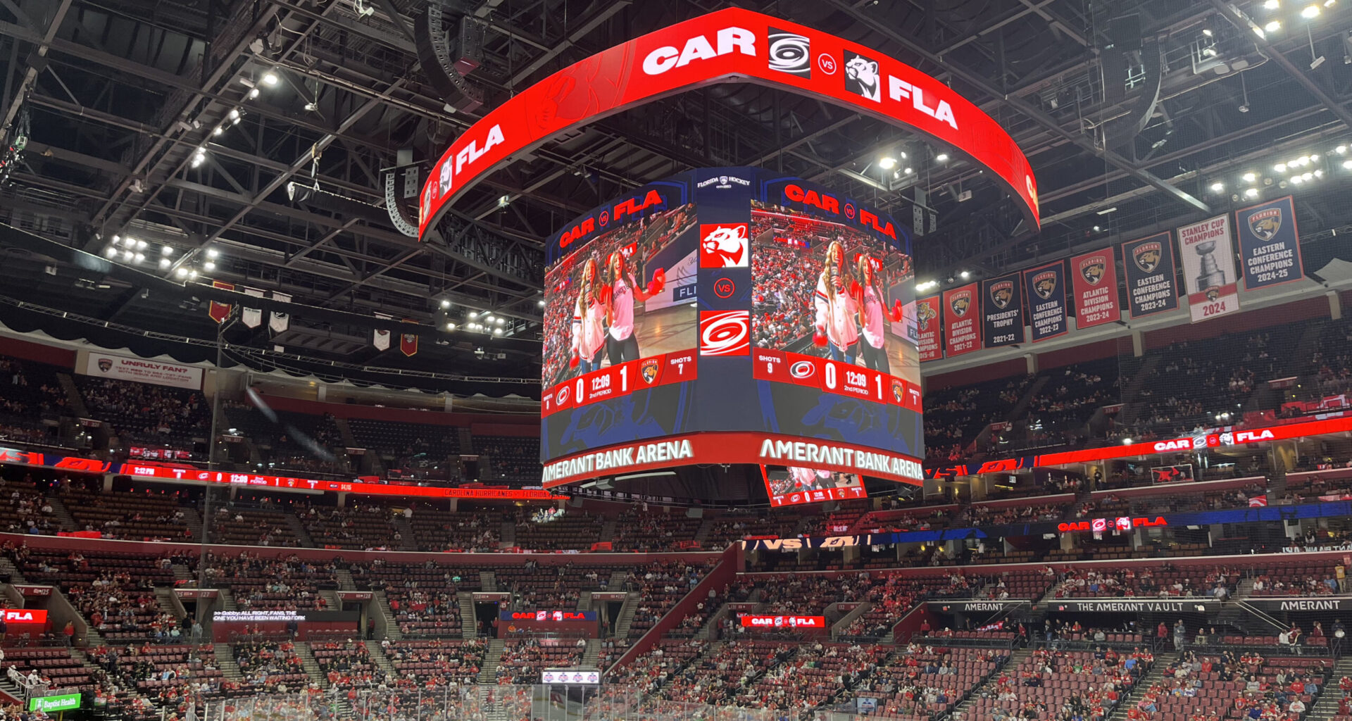 Yaham LED drives major video upgrade for Florida Panthers