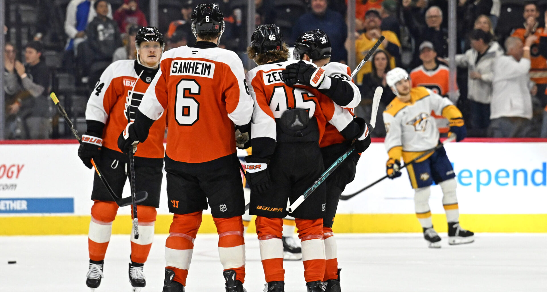 Flyers' Young Stars Come Through in 4–1 Win vs. Predators - The Hockey Writers - NHL News