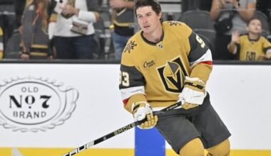 Mitch Marner Tied Golden Knights Record In Just His 5th Game