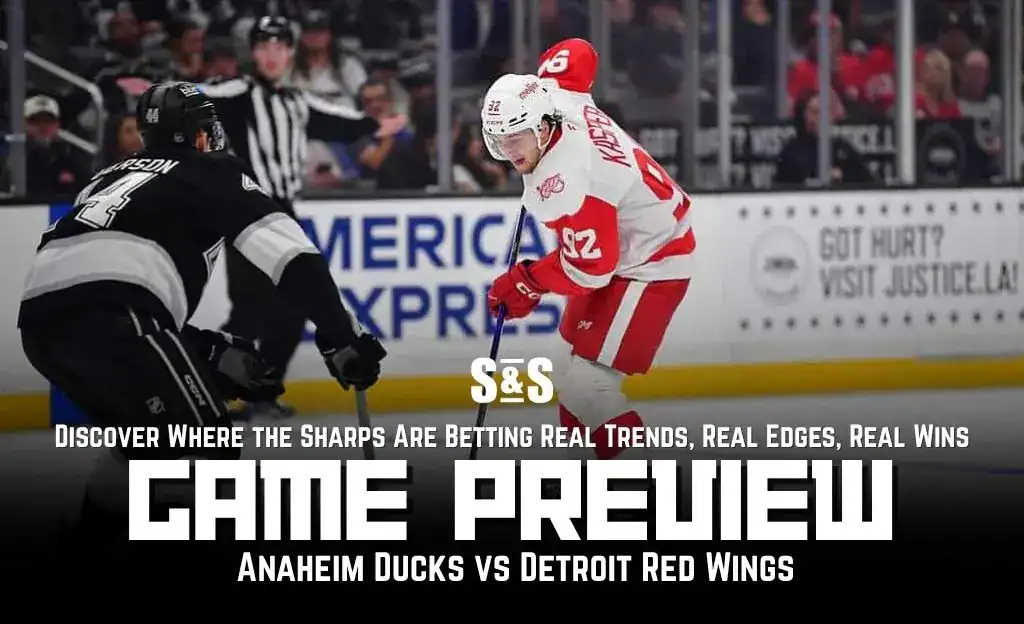 GAME PREVIEW Anaheim Ducks vs Detroit Red Wings