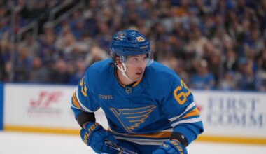 St. Louis Blues lose F Jake Neighbours for five weeks after dominant start to year
