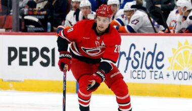 Andrei Svechnikov helps Carolina Hurricanes roll past New York Islanders 6-2 for 2nd win in 5 games