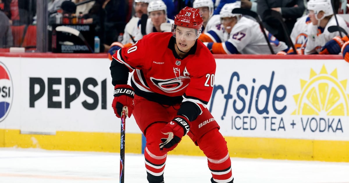 Andrei Svechnikov helps Carolina Hurricanes roll past New York Islanders 6-2 for 2nd win in 5 games