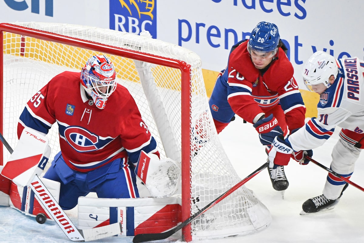 Canadiens fall to Rangers in close 4-3 game