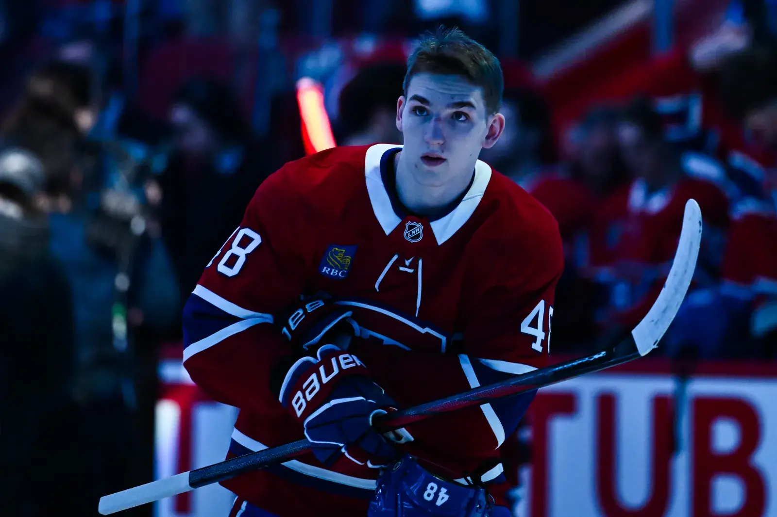 Lane Hutson and the Montreal Canadiens agreed to an eight-year contract extension.