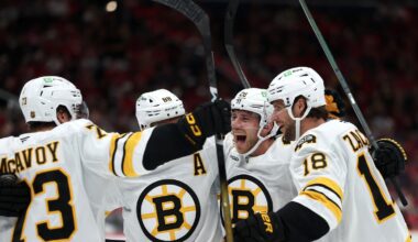 Marco Sturm's Bruins grind out Opening Night win vs. Capitals - 98.5 The Sports Hub