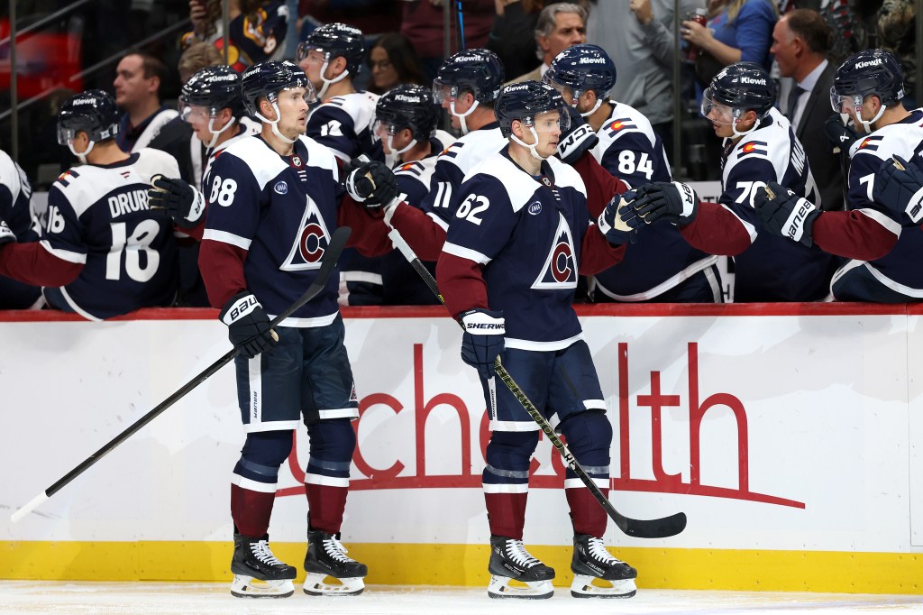 Nathan MacKinnon, Martin Necas look electric together