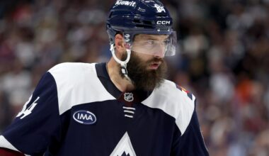 Brent Burns' 1,500 games another achievement for Avalanche defenseman