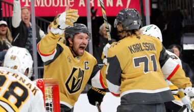 Bruins comeback bid comes up short in 6-5 loss to Golden Knights - 98.5 The Sports Hub