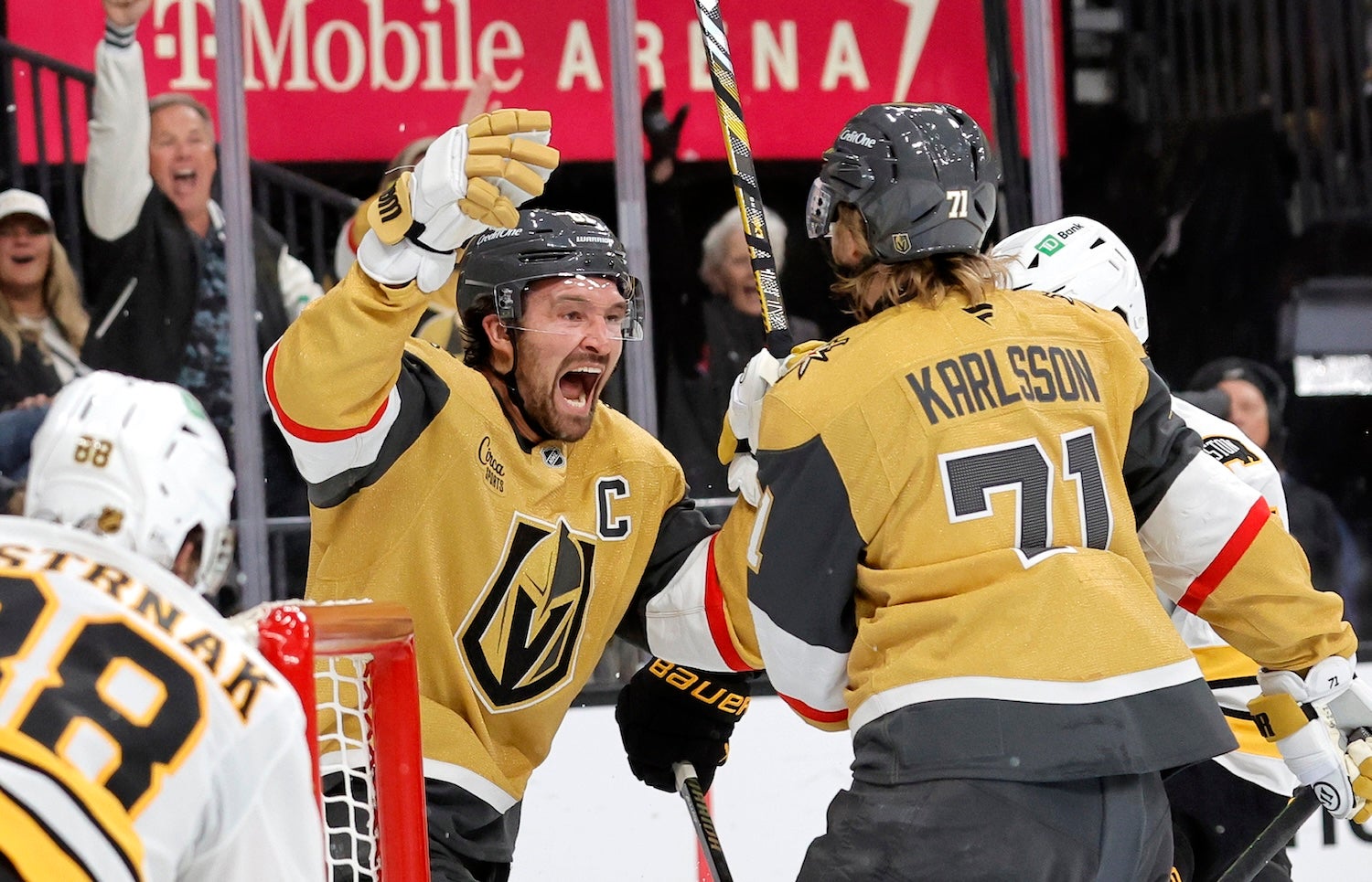 Bruins comeback bid comes up short in 6-5 loss to Golden Knights - 98.5 The Sports Hub