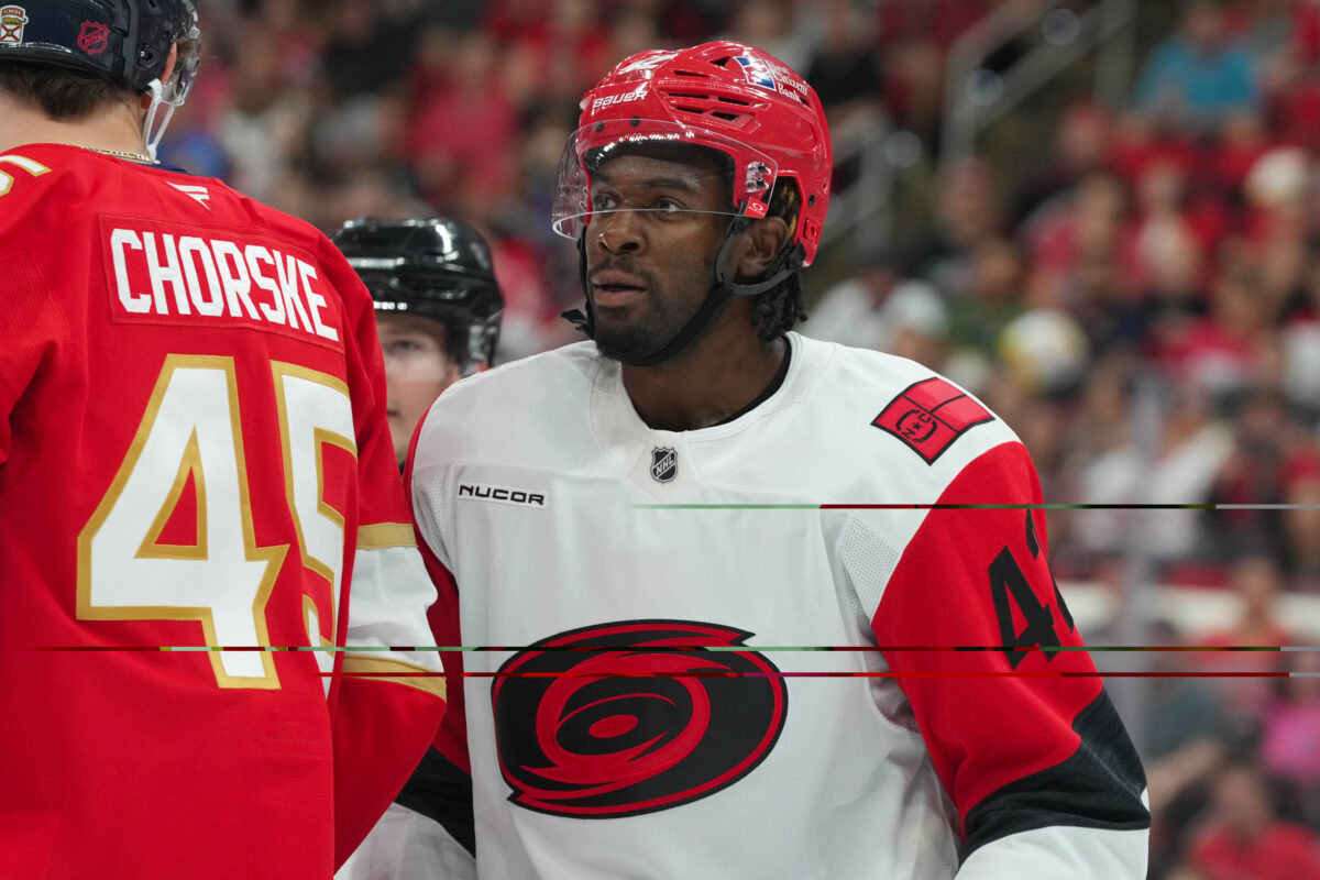 Givani Smith Carolina Hurricanes