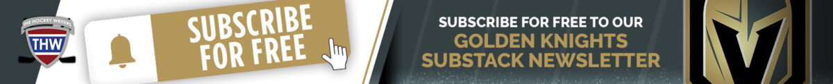 SUBSCRIBE FOR FREE TO OUR GOLDEN KNIGHTS SUBSTACK NEWSLETTER