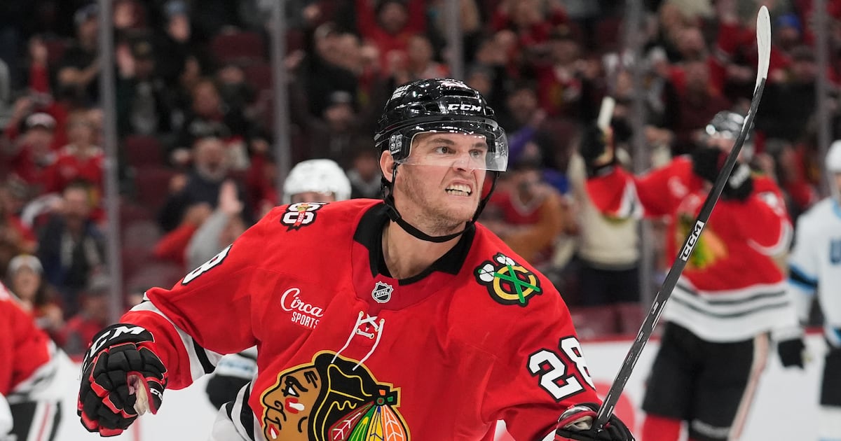 Andre Burakovsky scores as Chicago beats Utah Mammoth for Blashill’s first win with Blackhawks