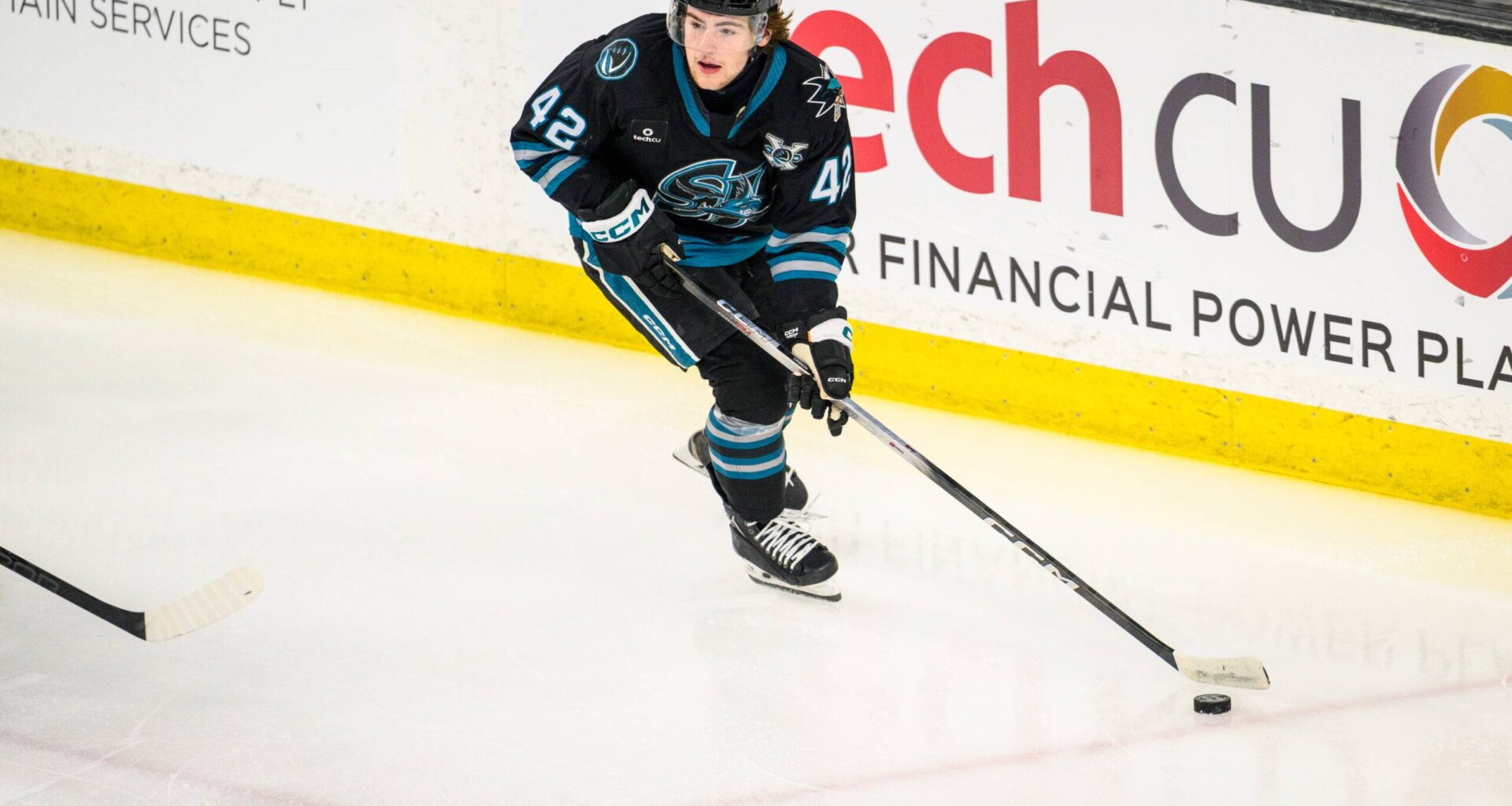 San Jose Sharks defenseman Luca Cagnoni