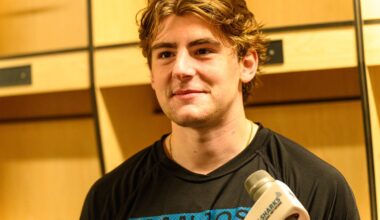San Jose Sharks defenseman Luca Cagnoni