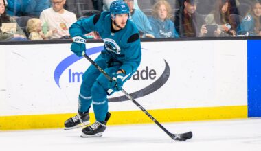 San Jose Sharks forward Pavol Regenda