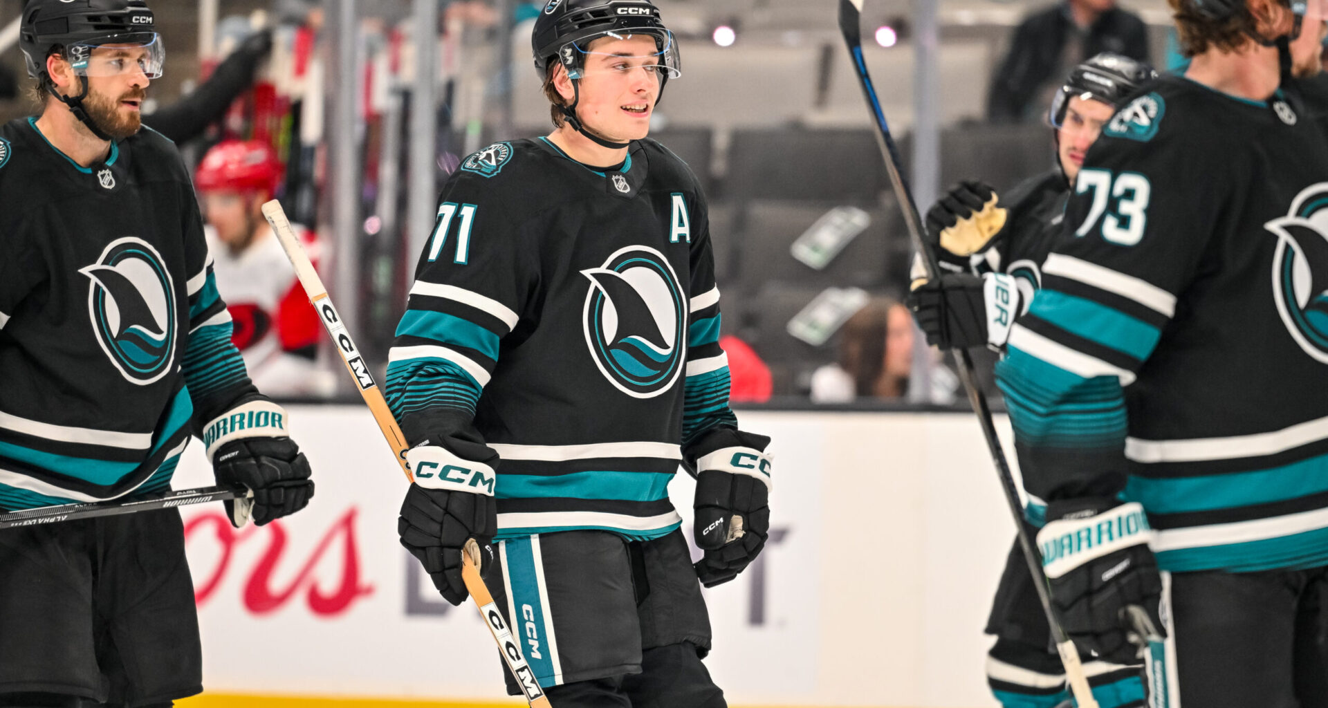 San Jose Sharks center Macklin Celebrini