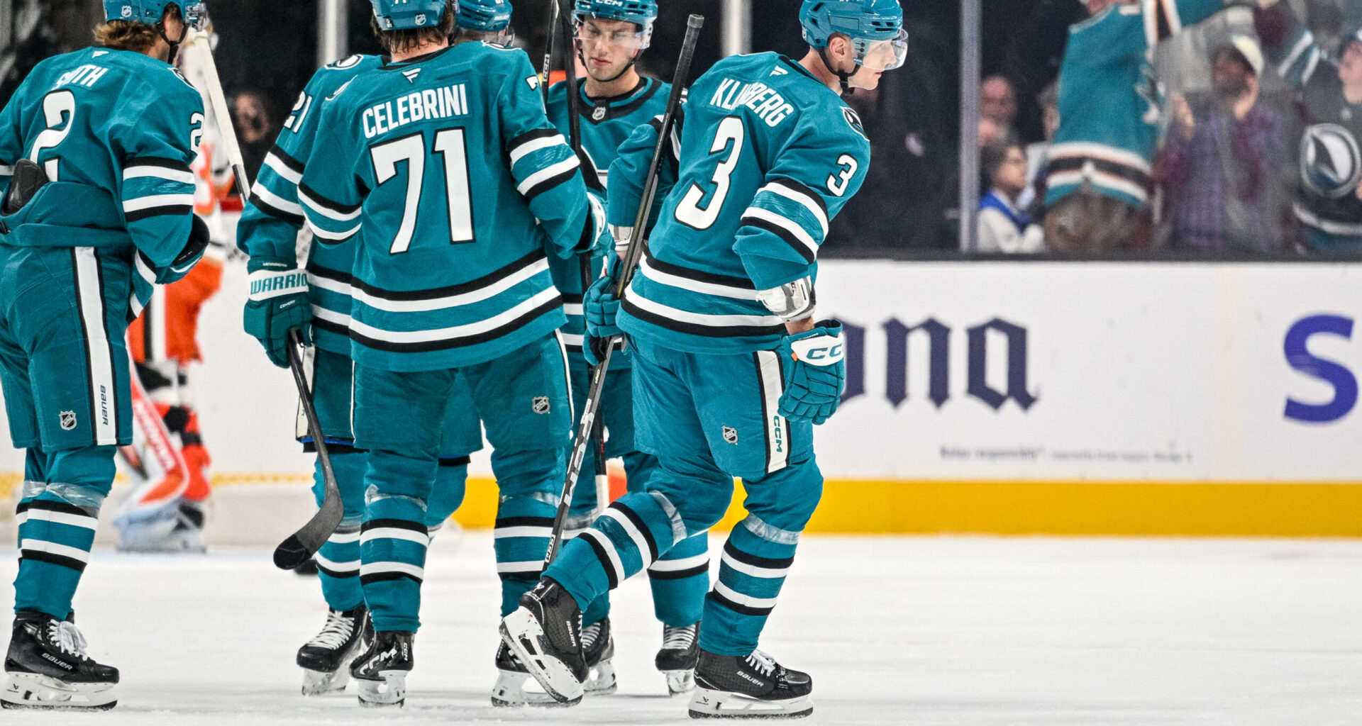 San Jose Sharks defenseman John Klingberg