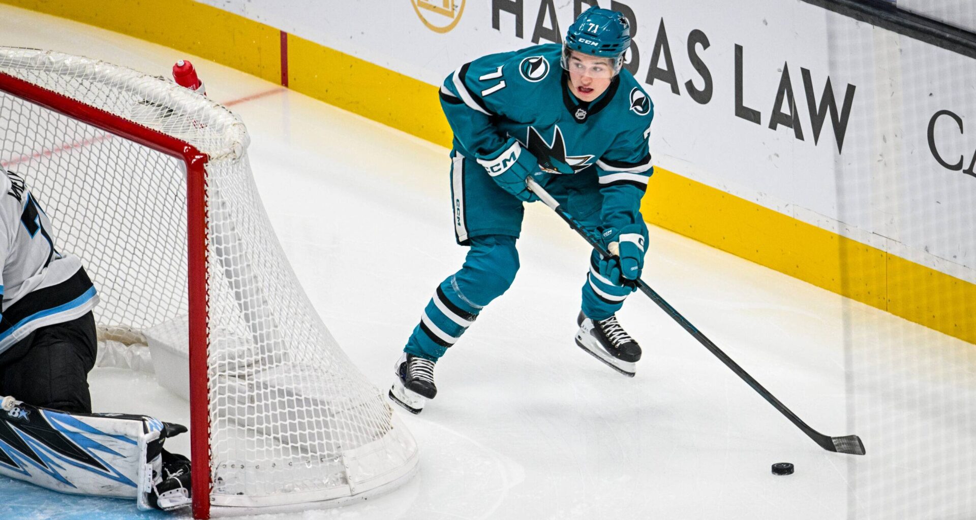 San Jose Sharks forward Macklin Celebrini