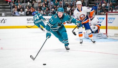 San Jose Sharks forward Macklin Celebrini