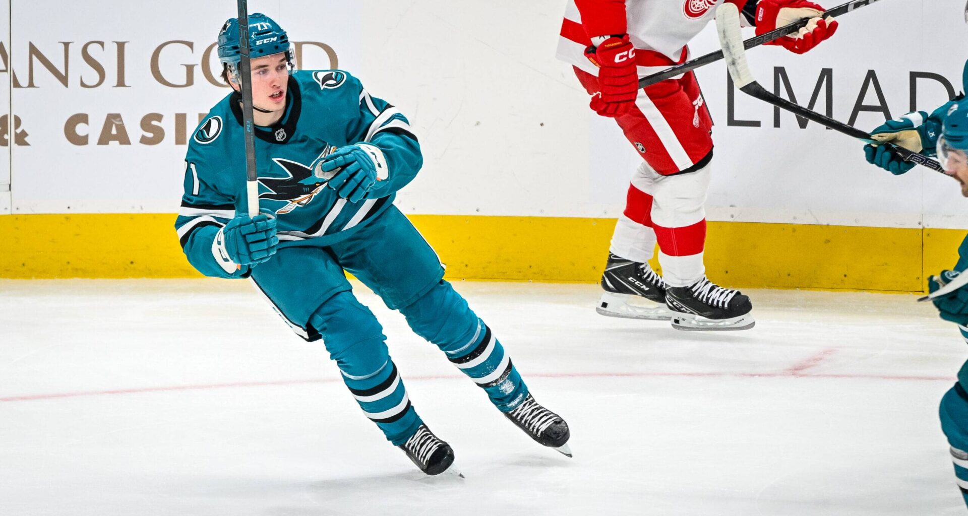 San Jose Sharks center Macklin Celebrini