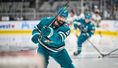 San Jose Sharks defenseman Nick Leddy