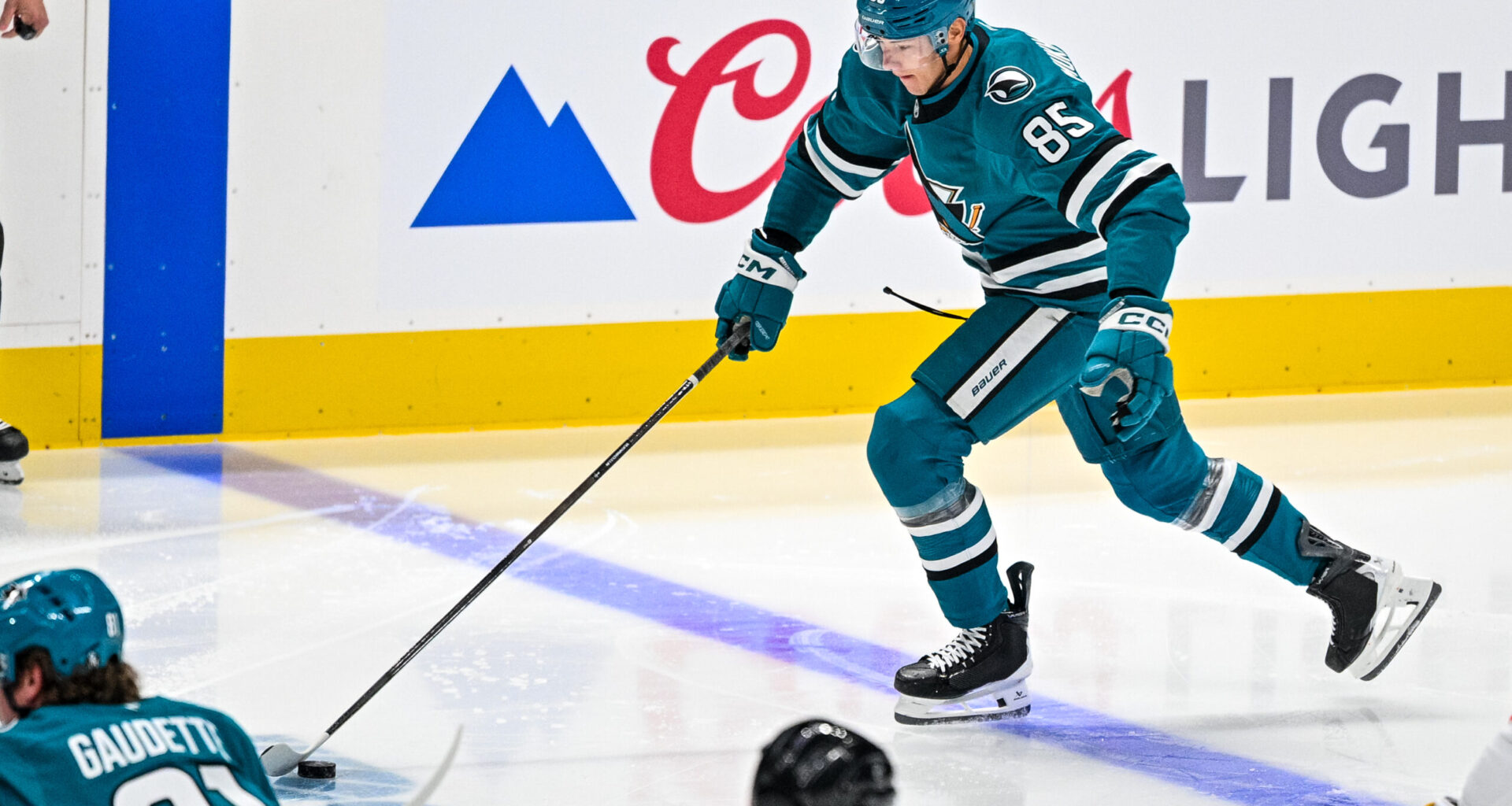 San Jose Sharks defenseman Shakir Mukhamadullin