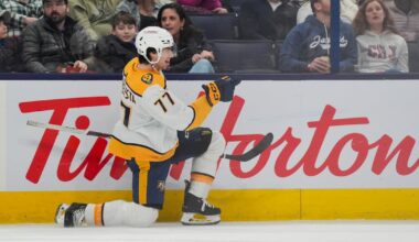 Nashville Predators agree on two-year contract extension with RFA F Luke Evangelista