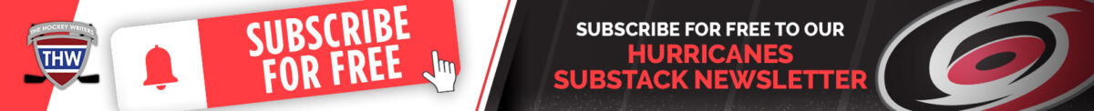 SUBSCRIBE FOR FREE TO OUR CAROLINA HURRICANES SUBSTACK NEWSLETTER