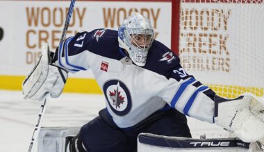 Connor Hellebuyck absent from Winnipeg Jets practice