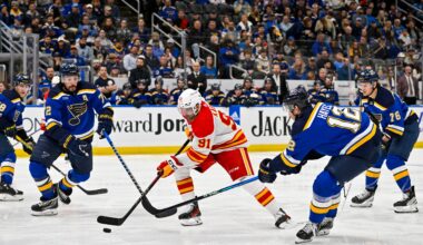 Oct. 10 Flames vs Blues