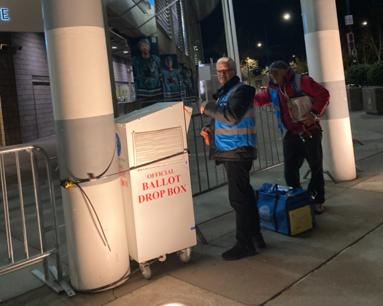 San Jose Sharks teams-up with Santa Clara County as early voting for Nov. 4 special election begins | Los Gatan