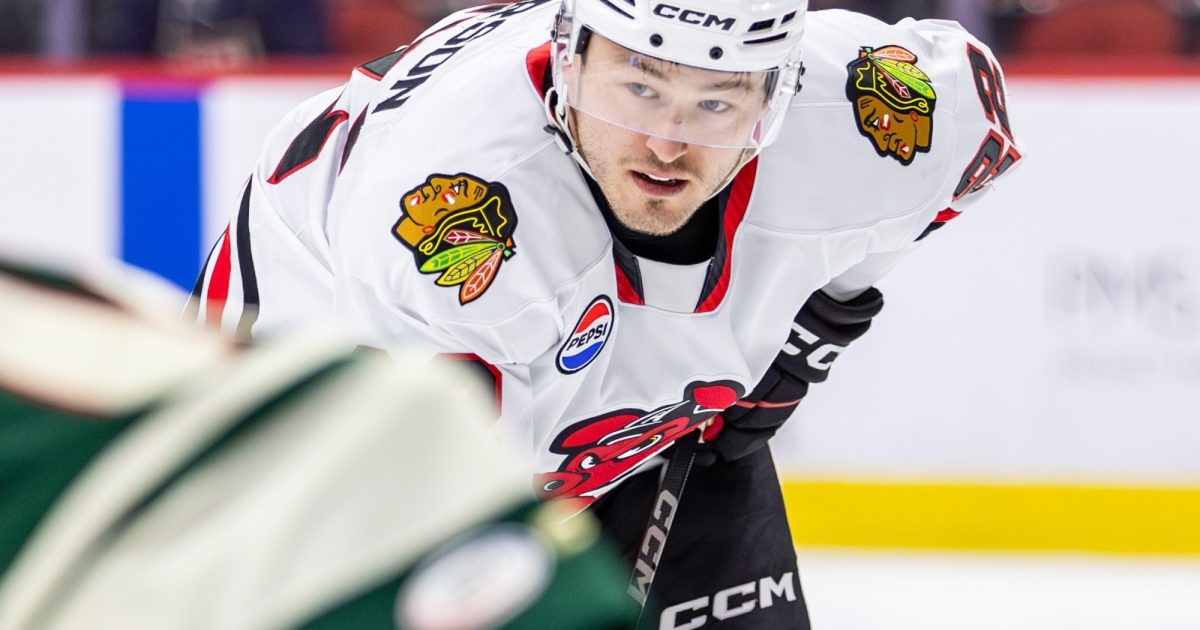 Rockford IceHogs | Blackhawks Assign Joey Anderson To Rockford