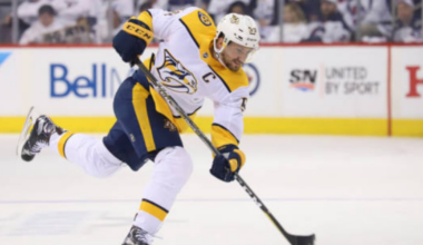 Predators captain Roman Josi out week-to-week with upper-body injury
