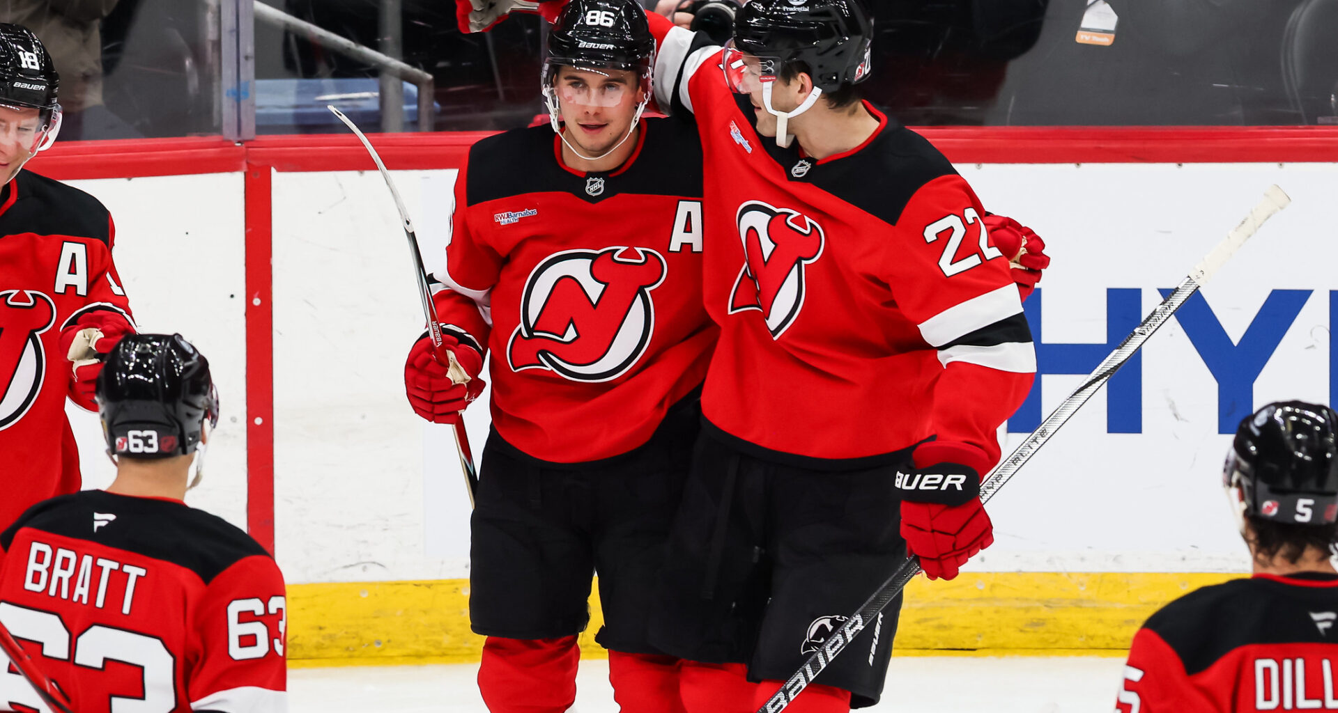 Jack Hughes Scores Twice to Lift Devils 5-3 Over Oilers - The Hockey Writers - New Jersey Devils