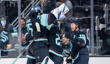 McCann Scores in OT Thriller to Lift Kraken Over the Golden Knights - The Hockey Writers - Seattle Kraken