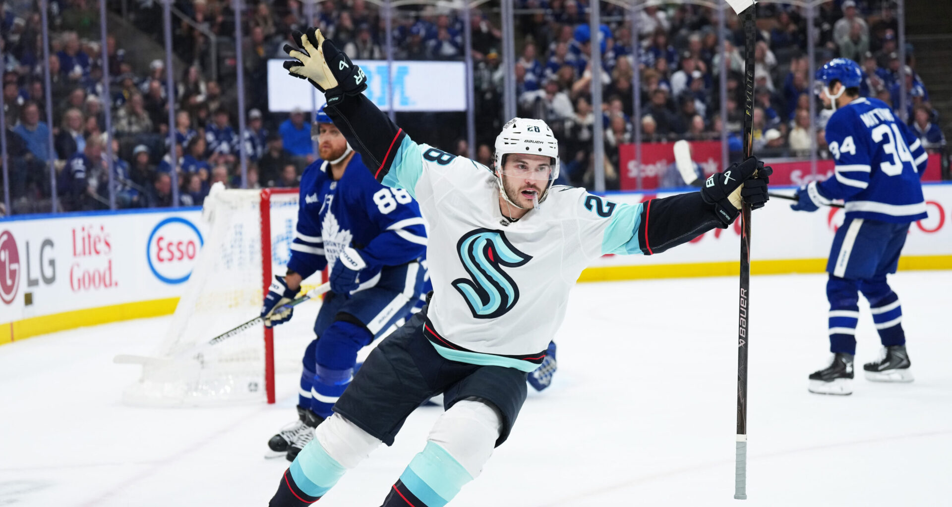 Mahura Scores in OT to Give Kraken 4-3 Win Over Maple Leafs - The Hockey Writers - Toronto Maple Leafs
