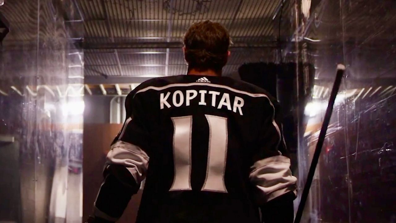 Anže Kopitar begins his final season with the Kings