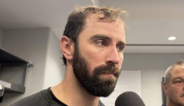 Sharks Locker Room: Jack Han on Difference Between 60 & 90-Point Teams