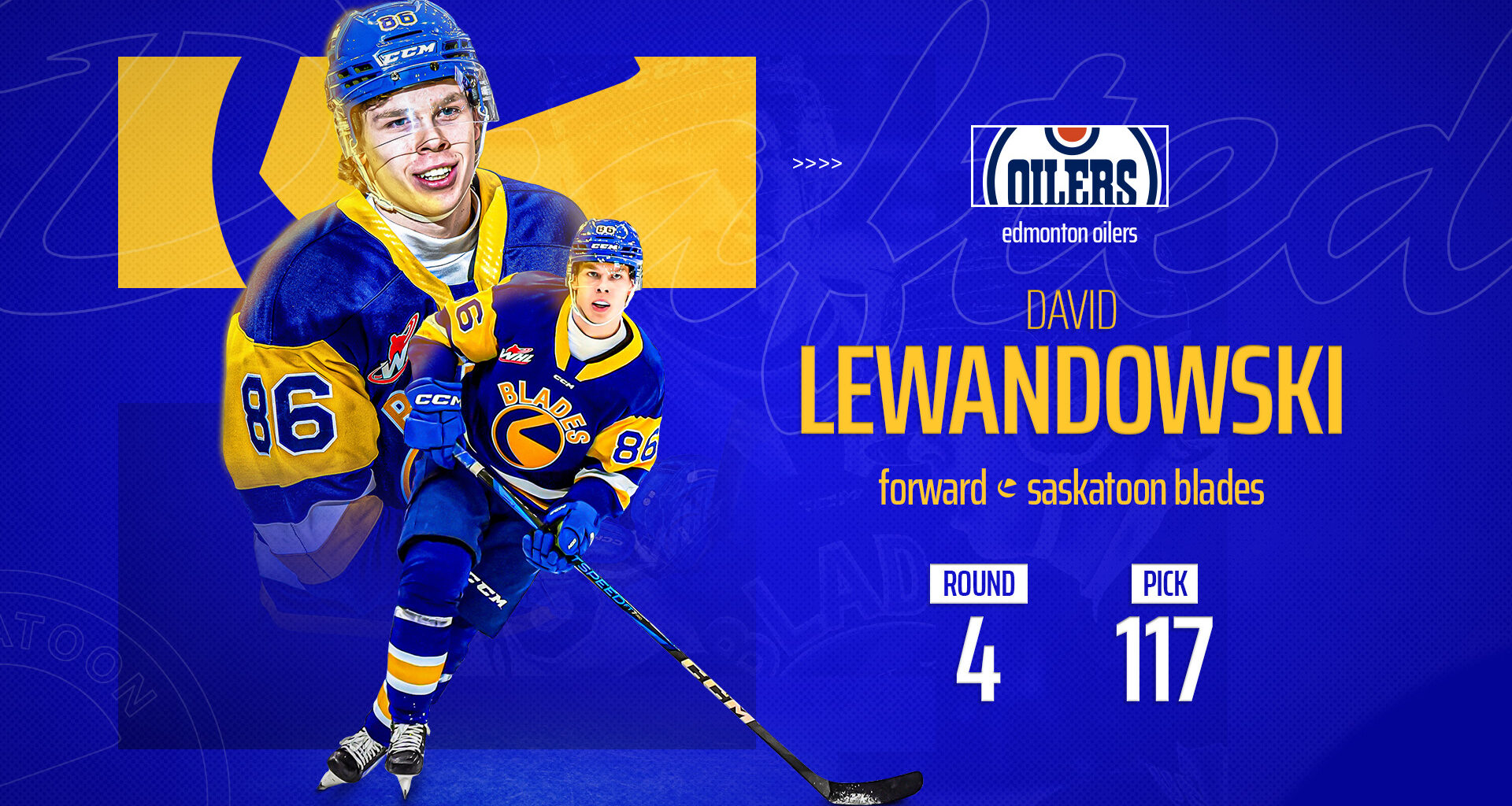Lewandowski drafted by Edmonton Oilers at 2025 NHL Entry Draft