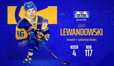 Lewandowski drafted by Edmonton Oilers at 2025 NHL Entry Draft