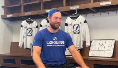 Tampa Bay Lightning Captain Victor Hedman one-on-one