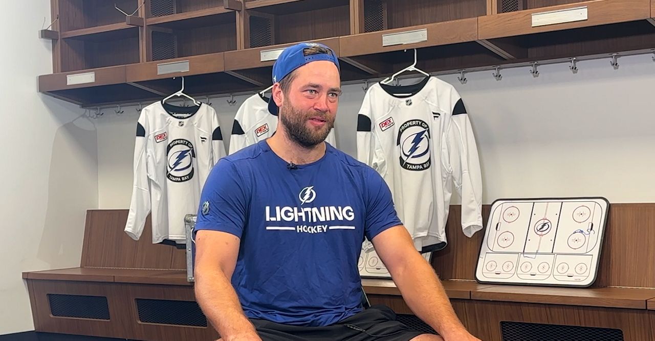 Tampa Bay Lightning Captain Victor Hedman one-on-one