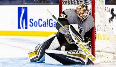 Golden Knights Recall Goaltender, Defenseman Before Road Trip