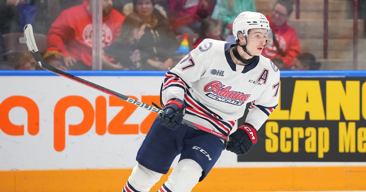 Brantford Bulldogs acquire Toronto Maple Leafs prospect Ben Danford from Oshawa Generals in blockbuster trade